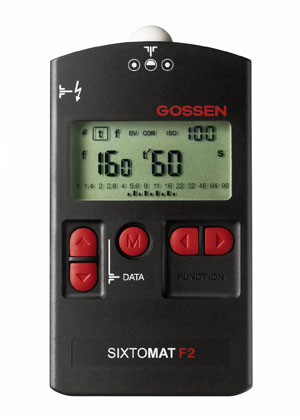 GOSSEN 露出計「SIXTOMAT F2」 | PRODUCTS & SOFTWARE | SHOOTING